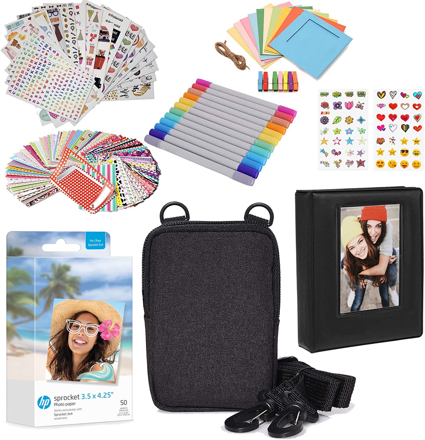 Amazon.com: HP Sprocket 3.5 x 4.25” Zink Photo Paper - Kit: 50